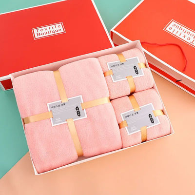 Ensemble de serviettes de bain rectangulaires douces et absorbantes pour SPA