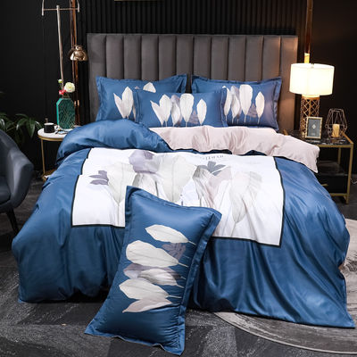 Ensemble de lit d'impression diagonale de taille reine de 2023 avec motif diagonal