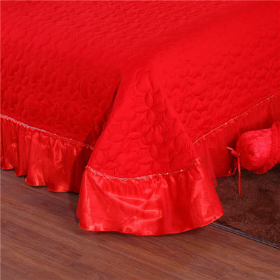 Ensemble de literie mariage de luxe 100% coton 200TC Lit de lit couette literie anti-tirage ensemble