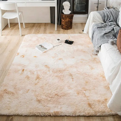 Couleur islamique moderne mixte Polyester Chambre à coucher chauve Tapis décoratif pour la maison commerciale