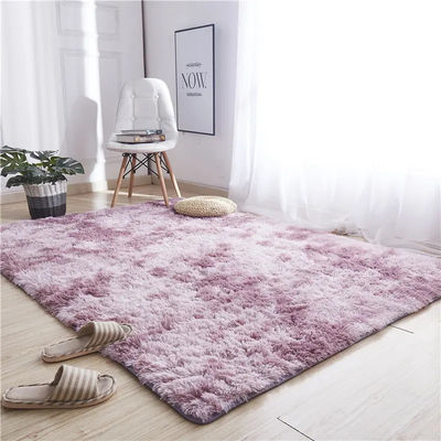 Couleur islamique moderne mixte Polyester Chambre à coucher chauve Tapis décoratif pour la maison commerciale