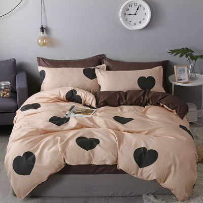 Taille personnalisée Grade A Couverture de couette de velours d'hiver Ensemble de draps de luxe pour literie moderne