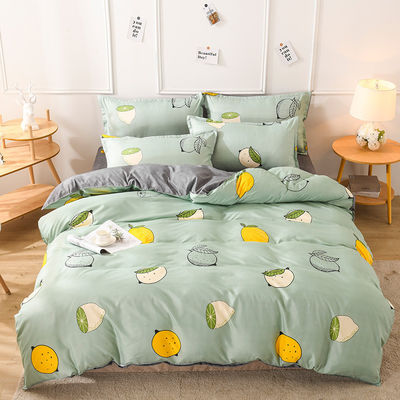 Taille personnalisée Grade A Couverture de couette de velours d'hiver Ensemble de draps de luxe pour literie moderne
