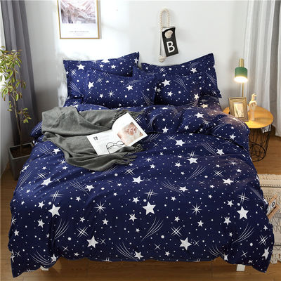 Taille personnalisée Grade A Couverture de couette de velours d'hiver Ensemble de draps de luxe pour literie moderne