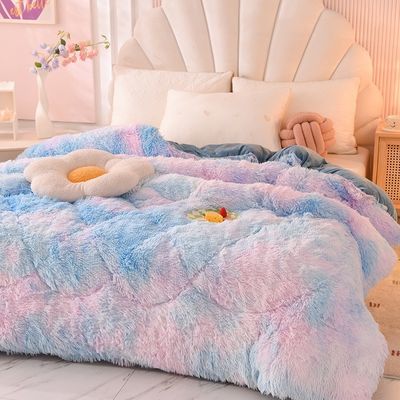 Couverture de couette pour la maison de 2024 Vernis de velours Comfortant de velours de cristal épaissie chaud hiver été