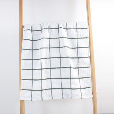 Hautement durable 100% coton massif Jacquard Terry serviette personnalisée Jacquard serviette de nettoyage