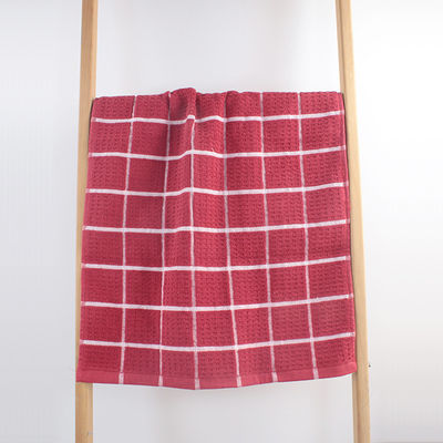 Hautement durable 100% coton massif Jacquard Terry serviette personnalisée Jacquard serviette de nettoyage