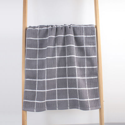 Hautement durable 100% coton massif Jacquard Terry serviette personnalisée Jacquard serviette de nettoyage