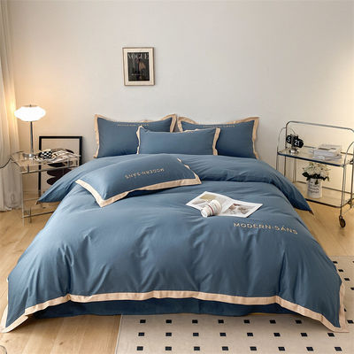 4 pièces de dessin animé Queen Imprimé Tissu de coton Feeling Lit Lit Couette Couverture Set Livraison gratuite