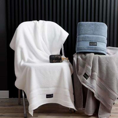Accueil ou Hôtel 100% coton serviette de bain Rectangle à haute absorption serviette de douche pour adultes
