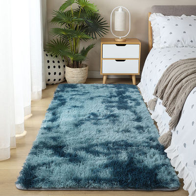 Tapis imprimé teinté en polyester pour chambre à coucher