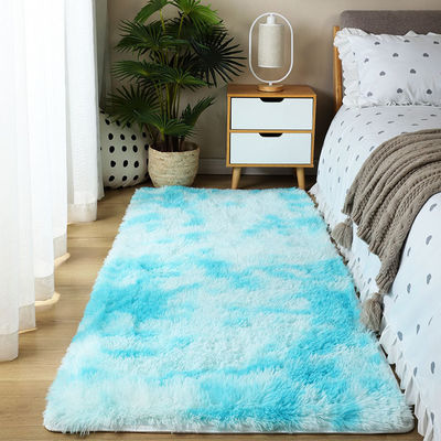 Tapis imprimé teinté en polyester pour chambre à coucher