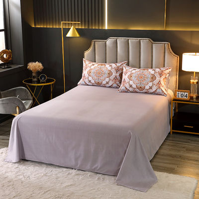 Ensemble de literie d'impression numérique avec couverture de couette en polyester et draps de lit de luxe