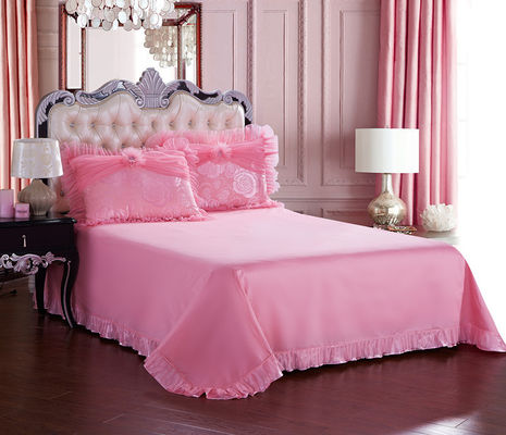 60 Count High End Lacet Lit Jacquard Tissu Reine 100% coton biologique