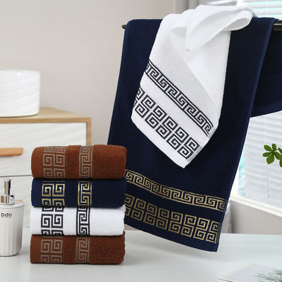 Logo personnalisé séchage rapide 100% toile de bain en coton pour Noël