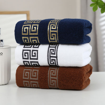 Logo personnalisé séchage rapide 100% toile de bain en coton pour Noël