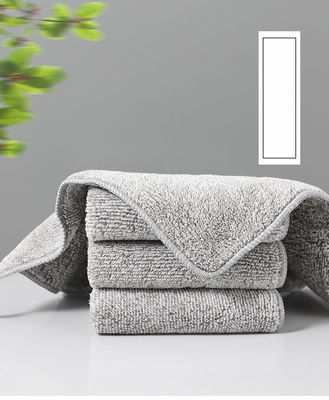 Rectangle de style japonais Bambou Fibre de charbon de bois Lavoir à vaisselle Tissu d'huile de cuisine