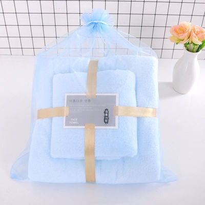Ensemble de serviettes de bain en laine de corail ronde à haute absorption avec polyester durable