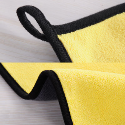 Touffe en microfibre super absorbant pour le séchage des voitures 30*40 500g Tissu de démaquillage