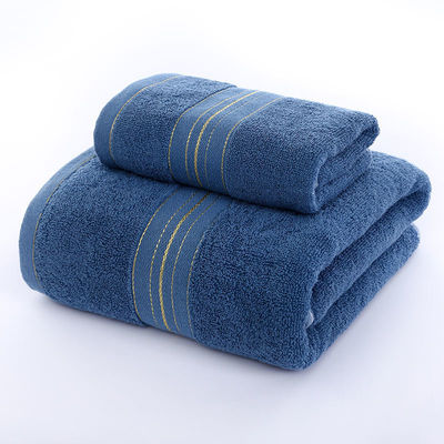 Absorption Soft Golden Satin Dobby Towel Sets pour la maison et l' hôtel personnaliser l' étiquette