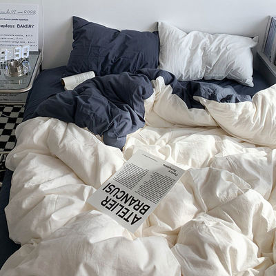 Taille personnalisée Couverture de lit de luxe en coton doux et confortable pour lit double