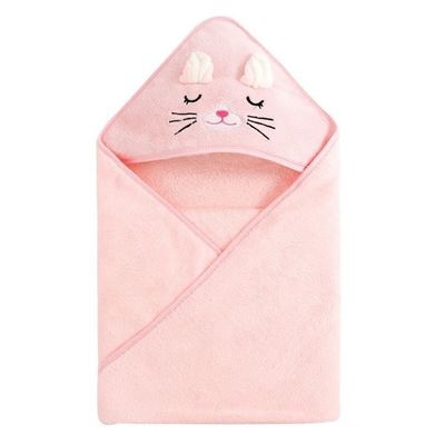 Ensemble personnalisé de peignoirs pour enfants, serviettes à capuche douces et absorbantes pour bébés