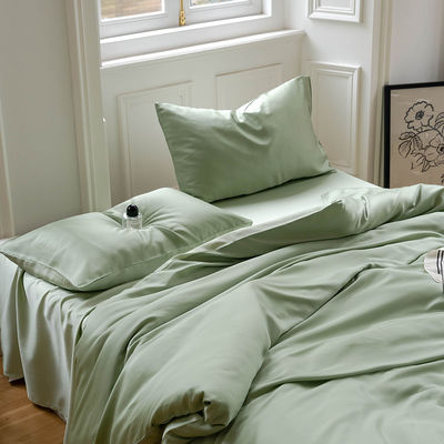 Résistance à la couleur Grade 4 Pcs 100% Tencel Fibre Lit Set pour l' hôtel