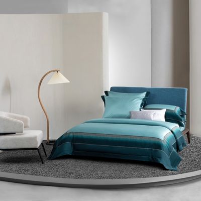 Couverture et draps de lit en coton double couche lavée sur mesure pour les mariages