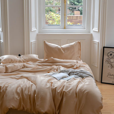 Un ensemble de literie en fibres de tencel 100% Fasion pour la literie d'hôtel personnalisable et luxueuse