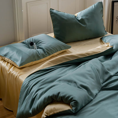 Un ensemble de literie en fibres de tencel 100% Fasion pour la literie d'hôtel personnalisable et luxueuse
