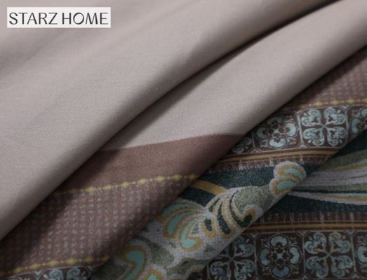 60S motif floral personnalisé Comfort coton draps de lit pour King Size lit de luxe ensemble