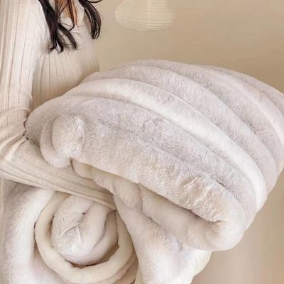 Excellente flanelle grise chaude toute saison couvertures en peluche ultra douces et épaisses pour le canapé