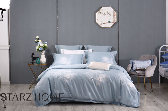 Style de design simple Luxe 100% polyester 3 pièces Couverture de couette Plate Lit ensemble