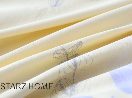 2023 Populaire ensemble de draps à motifs végétaux avec une touche douce et des draps en coton à 100%