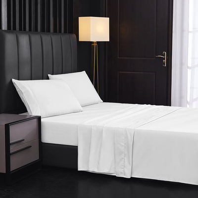Collection d'hôtel Blanc King Coussinet en coton pour lit de reine