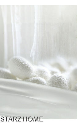 100% de soie de mûrier 19 mm couvertures de couette avec dentelle
