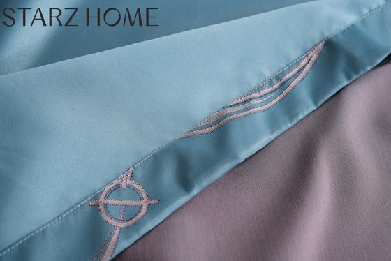 300TC Viscose Cotton Jacquard 4Pcs Ensembles de literie pour une expérience de sommeil confortable