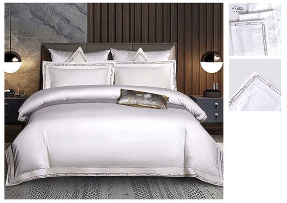 4 pièces de design de luxe ensemble de literie imprimé literie de mariage type de mariage kit en quatre pièces