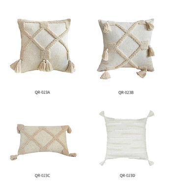 Coussin d'oreiller en velours en lin 3D personnalisé