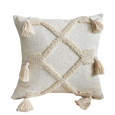 Coussin d'oreiller en velours en lin 3D personnalisé