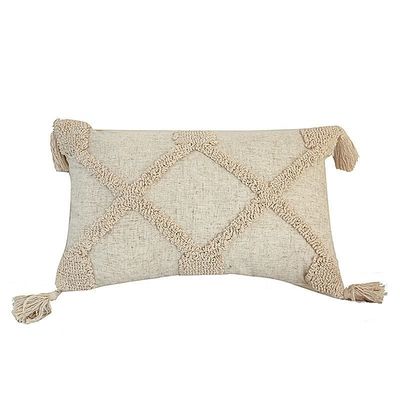 Coussin d'oreiller en velours en lin 3D personnalisé