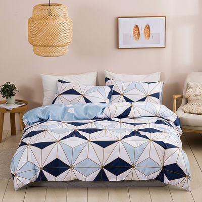 Ensemble de lit imprimé numériquement sur mesure Couverture de couette légère