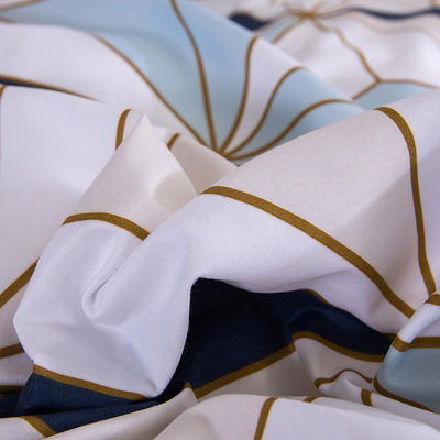 Ensemble de lit imprimé numériquement sur mesure Couverture de couette légère
