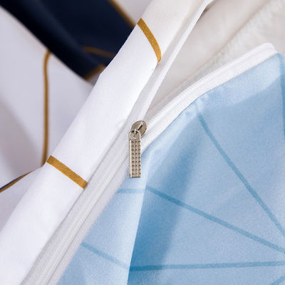 Ensemble de lit imprimé numériquement sur mesure Couverture de couette légère