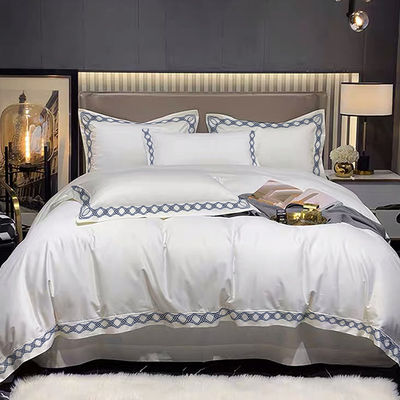 60 Compteur de tissu Couette Set 2023 Lit d'été Lit de luxe 100% coton pour la maison d'hôtel