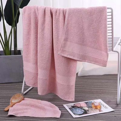 Hôtel Foyer et hôpital Toutes les tranches d'âge Groupe de coton séchage rapide Ensemble de serviettes de bain Personnaliser le logo