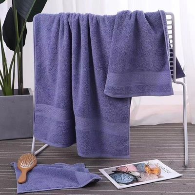 Hôtel Foyer et hôpital Toutes les tranches d'âge Groupe de coton séchage rapide Ensemble de serviettes de bain Personnaliser le logo