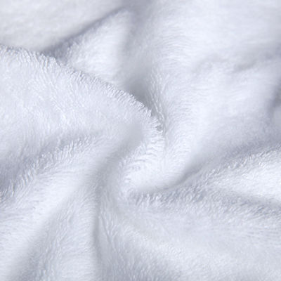 Logo de broderie personnalisé serviettes blanches épaisses serviette de bain 100% coton pour 5 étoiles hôtel standard