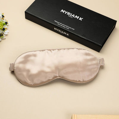 Modern Simplicity Style Mulberry Silk Sleep Blindfold avec un logo personnalisé