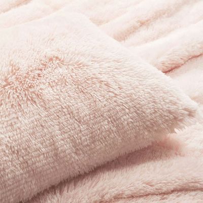 Ensemble de literie personnalisé Designs 3 pièces Luxe Soft Shaggy Plush Faux Fur Comfort Set